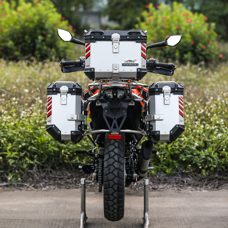 PIKE TRACKER Series Side Cases and Top Case-KTM 390Adventure (2021- )