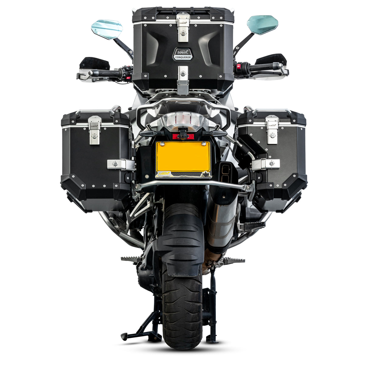ระบบกระเป๋าเดินทางมอเตอร์ไซค์อลูมิเนียม LOBOO CONQUEROR | BMW R1300GS / R1300GS Adventure