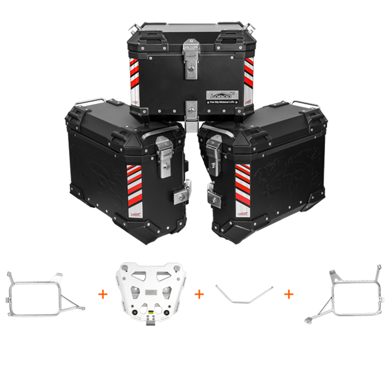 PIKE TRACKER Series Side Cases and Top Case-HONDA CRF1100L ADV (2020- )