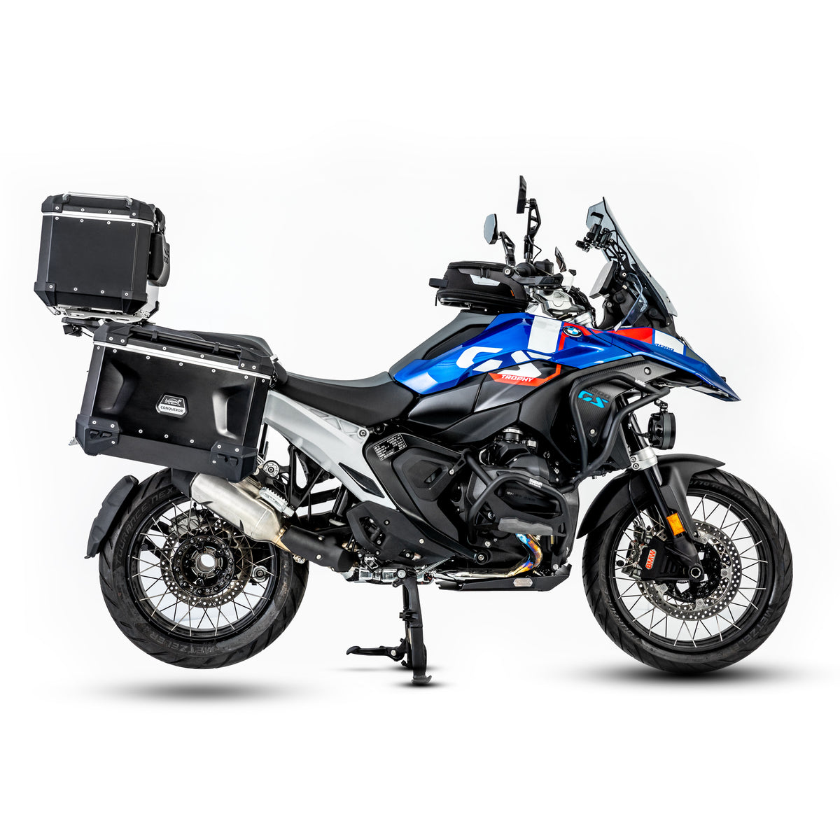 BMW R1300GS / R1300GS Adventure / TRIUMPH TIGER 1200 Aluminum Case System | LOBOO CONQUEROR Series