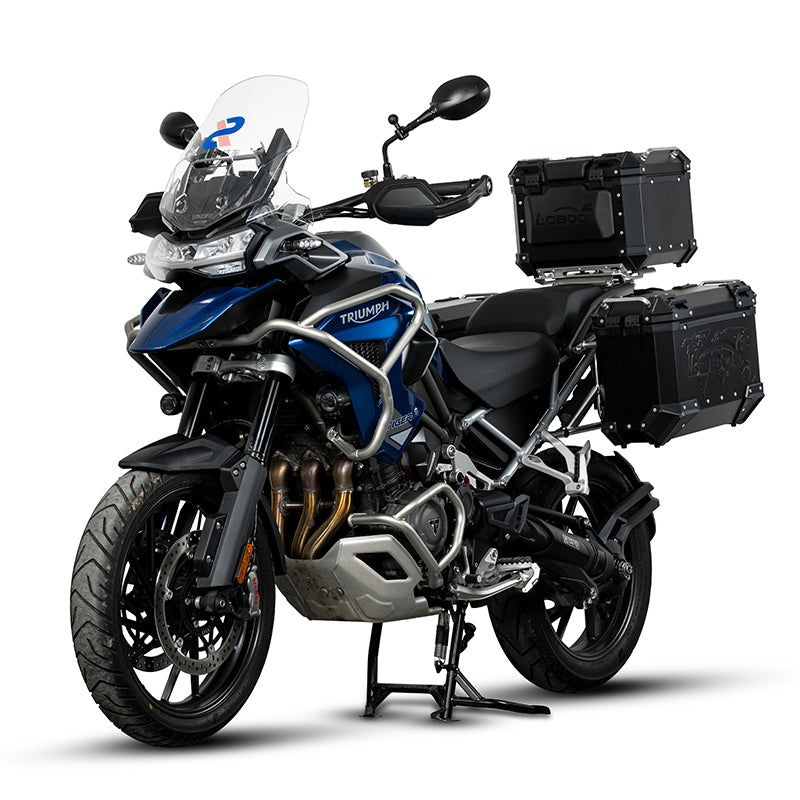 Valises latérales et top case de la série PIKE TRACKER - TRIUMPH Tiger 1200 GT PRO (2023- )