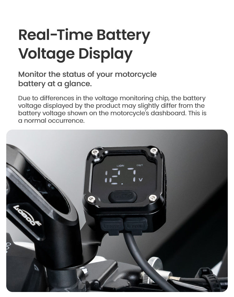 A Voltmeter on Your Dash.