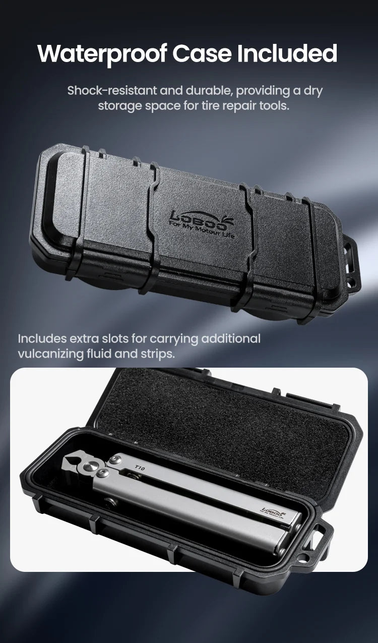 Waterproof Case Included