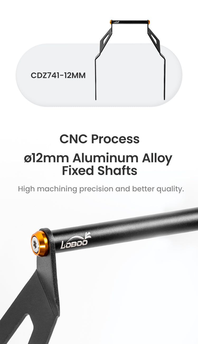 12mm Aluminum AlloyFixed Shafts