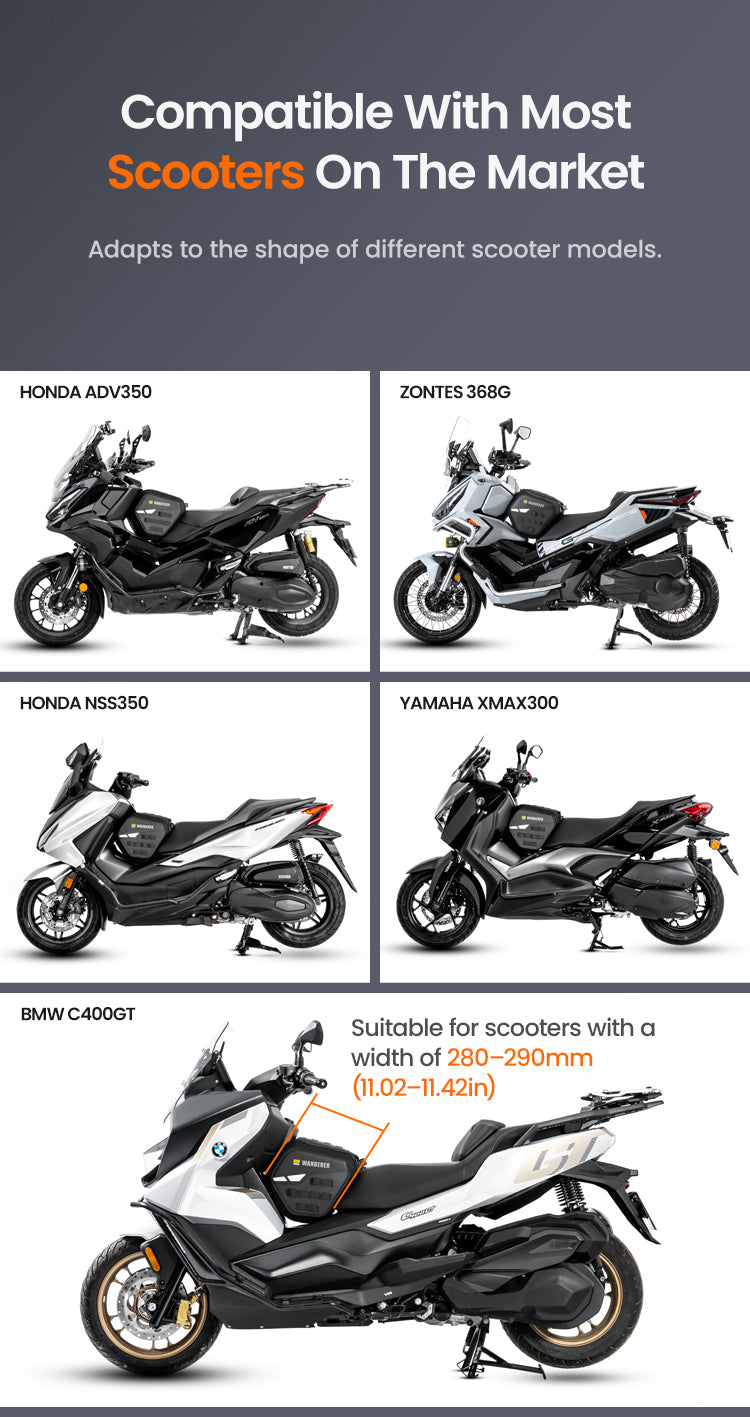 Compatible With Most Scooters On The Market