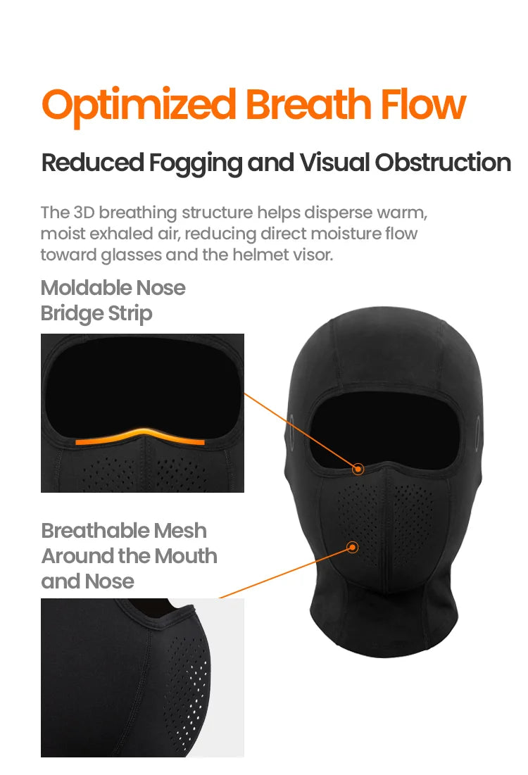 Anti-Fog 3D Airflow