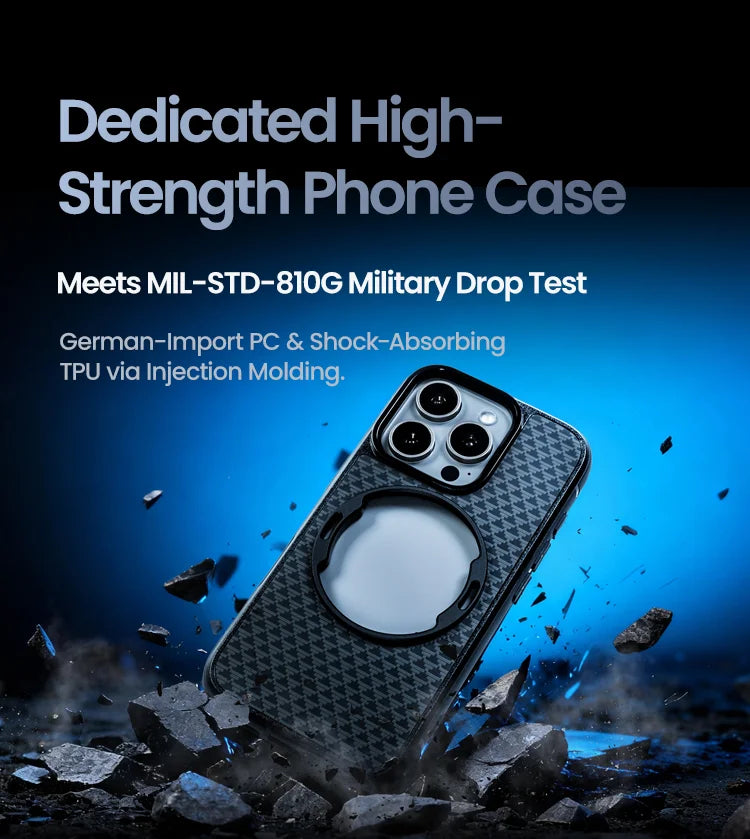 Funda para teléfono probada según MIL-STD-810G