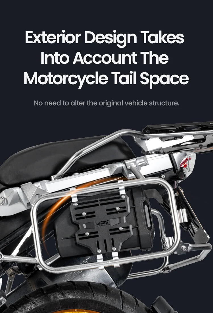 Fits Inside Your Rack Frame. Uses Space You Already Have