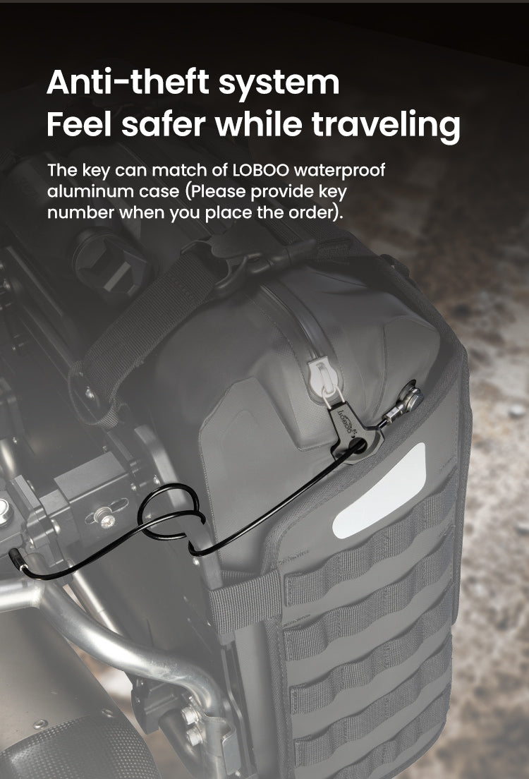 Theft-Proof Design for Added Security.
