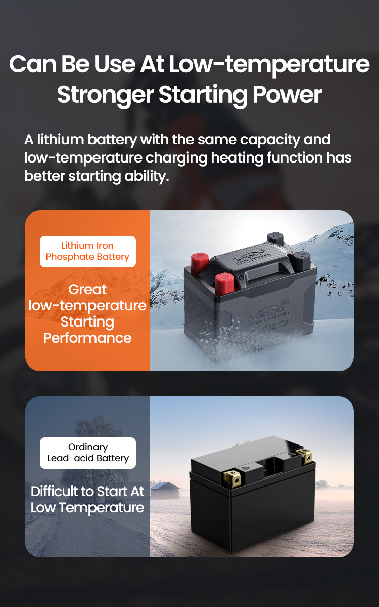 Can Be Use At Low-temperature Stronger Starting Power