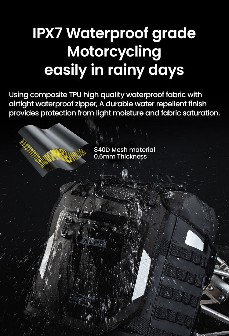 Submersible IPX7 Waterproofing