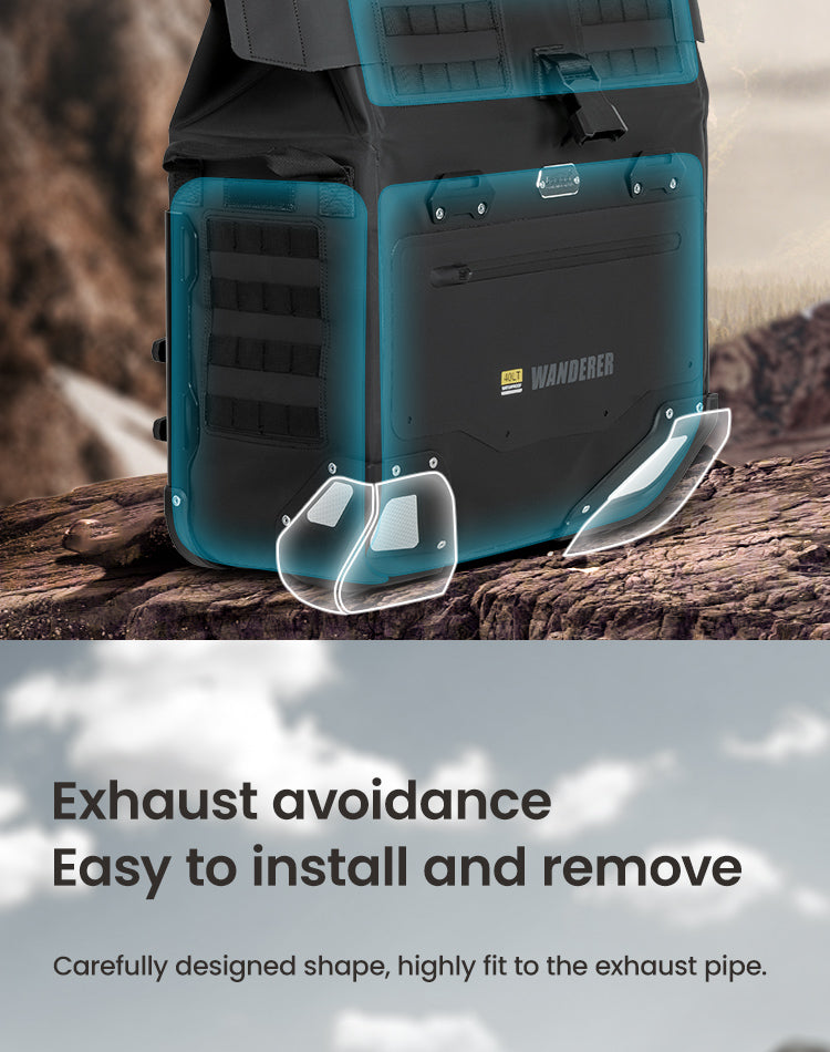 Exhaust avoidance Easy to install and remove 