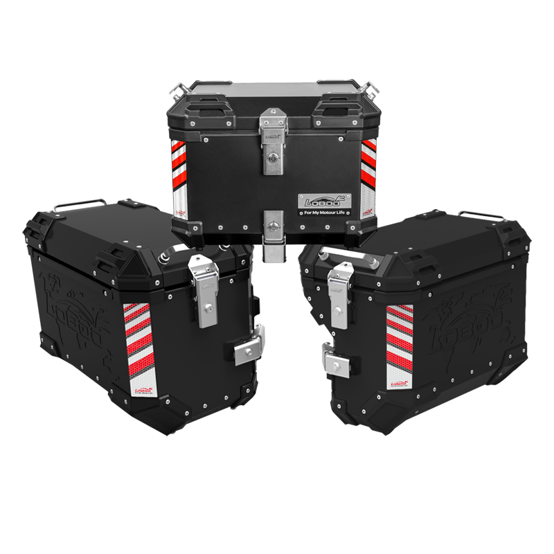 PIKE TRACKER Series Side Cases and Top Case-HONDA CRF1000L ADV (2019)