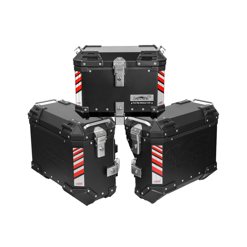 PIKE TRACKER Series Side Cases and Top Case-KOVE 800X (2023- )