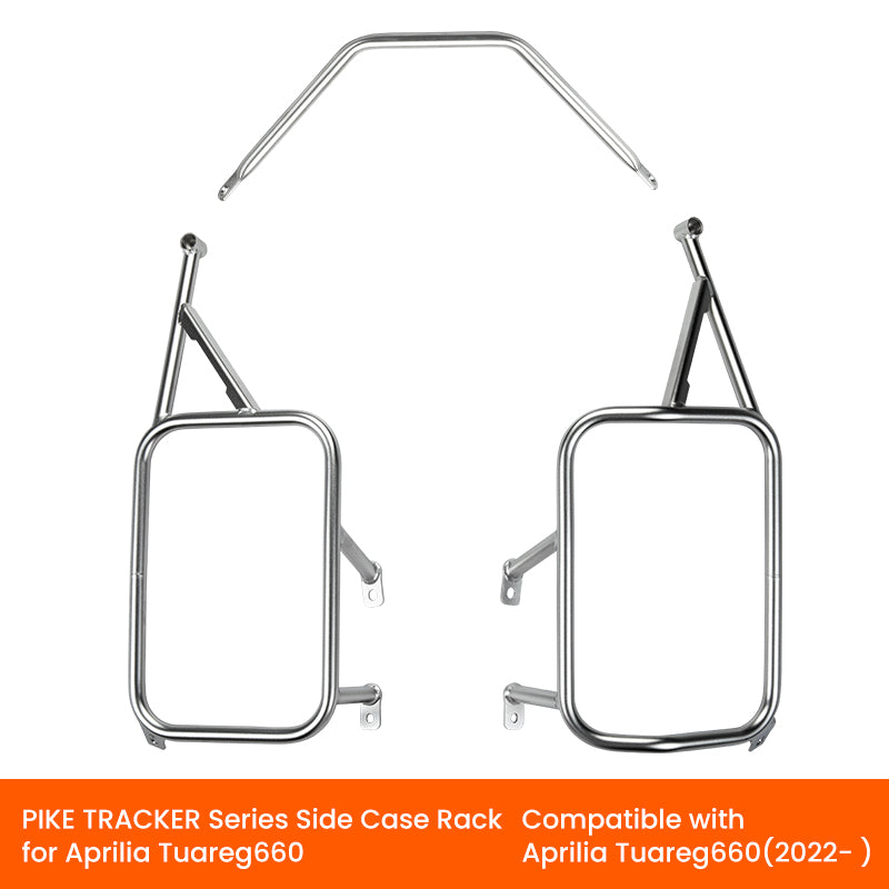 Valigie Laterali e Bauletto della Serie PIKE TRACKER - APRILIA TUAREG660