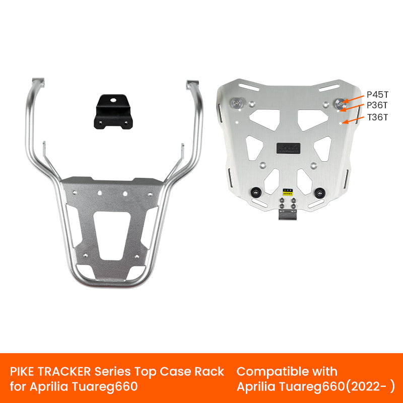 Valigie Laterali e Bauletto della Serie PIKE TRACKER - APRILIA TUAREG660