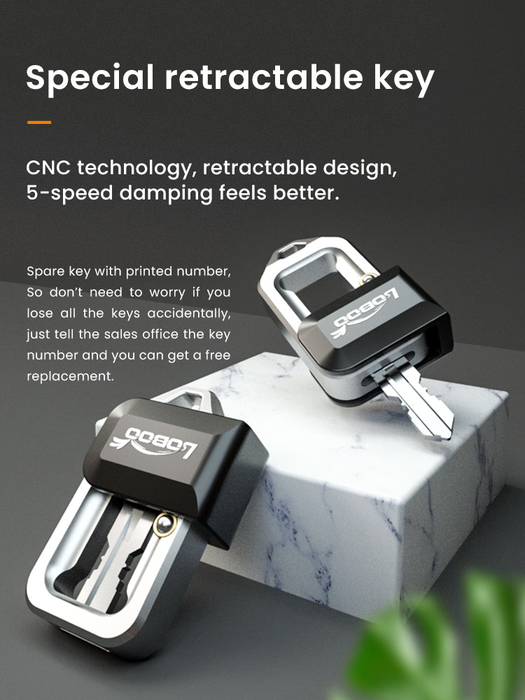 Retractable Key Lock