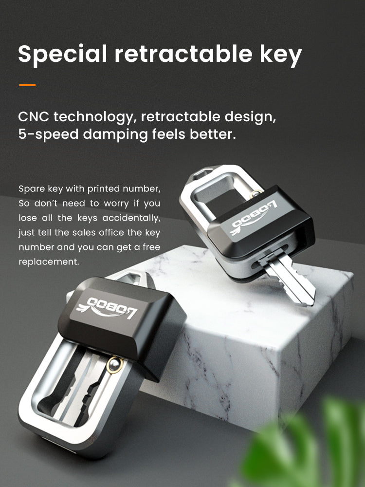 Retractable Key Lock