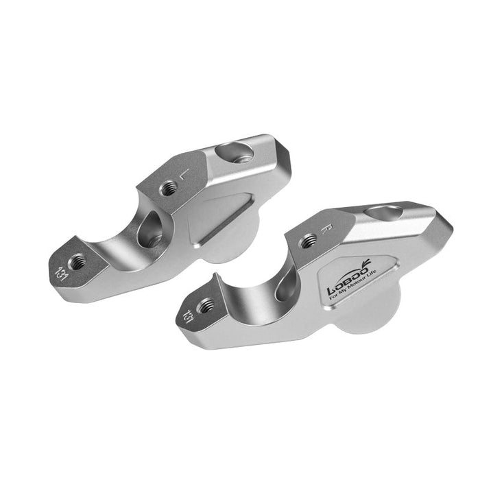 LOBOO Bar Risers for BMW R1300GS & Adventure (2024+) - Offset Kit