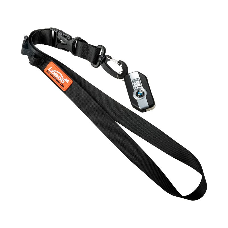 Black Key Lanyard - LOBOO