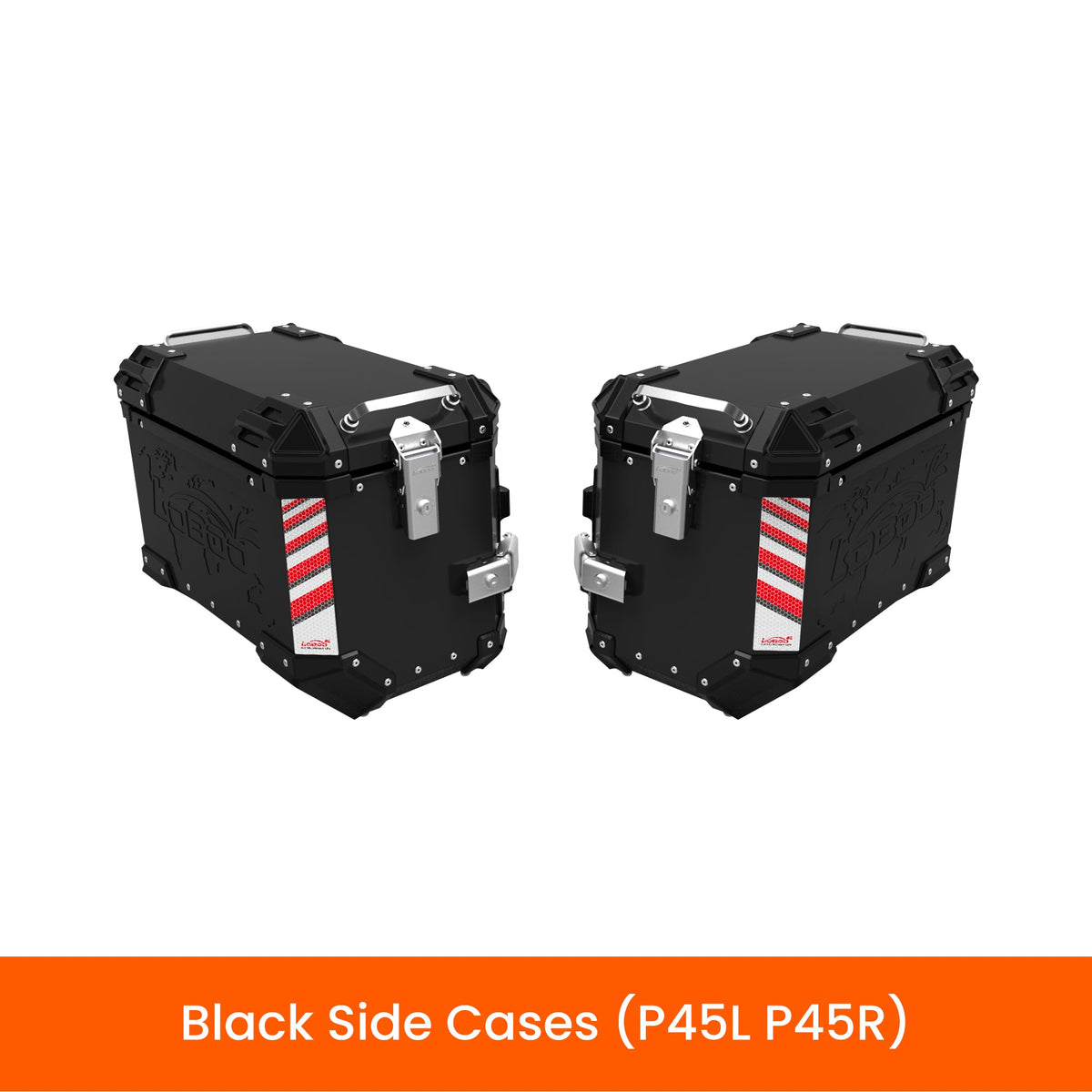 BMW R1300GS / R1300GS ADV / TRIUMPH TIGER 1200 Aluminum Case System | LOBOO PIKE TRACKER Series - LOBOO