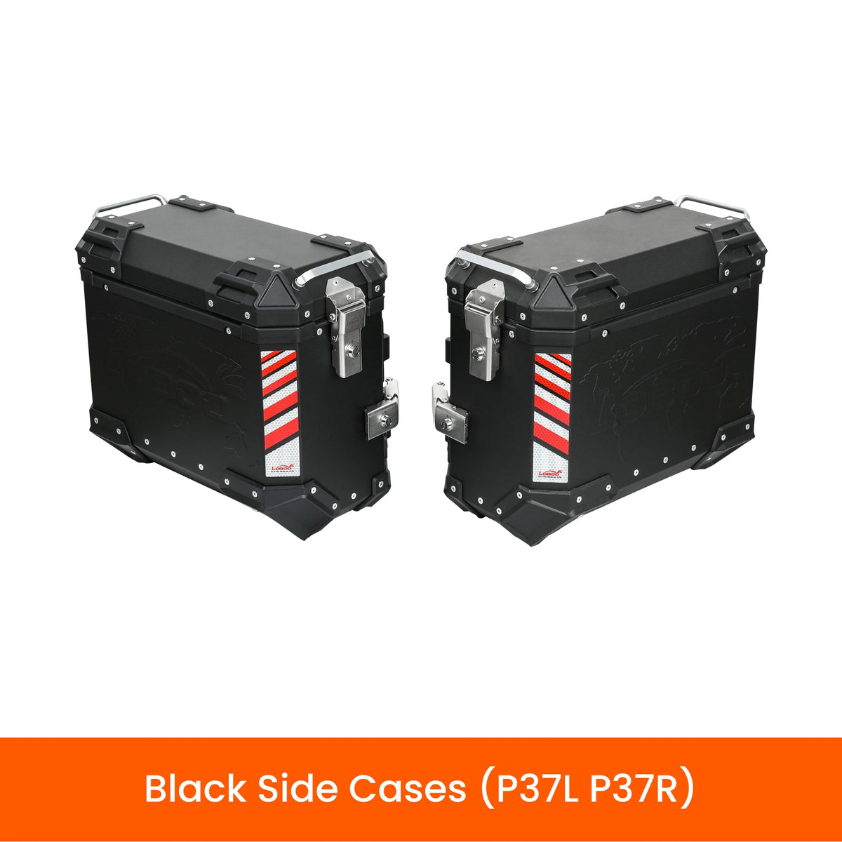 BMW R1300GS / R1300GS ADV / TRIUMPH TIGER 1200 Aluminum Case System | LOBOO PIKE TRACKER Series - LOBOO