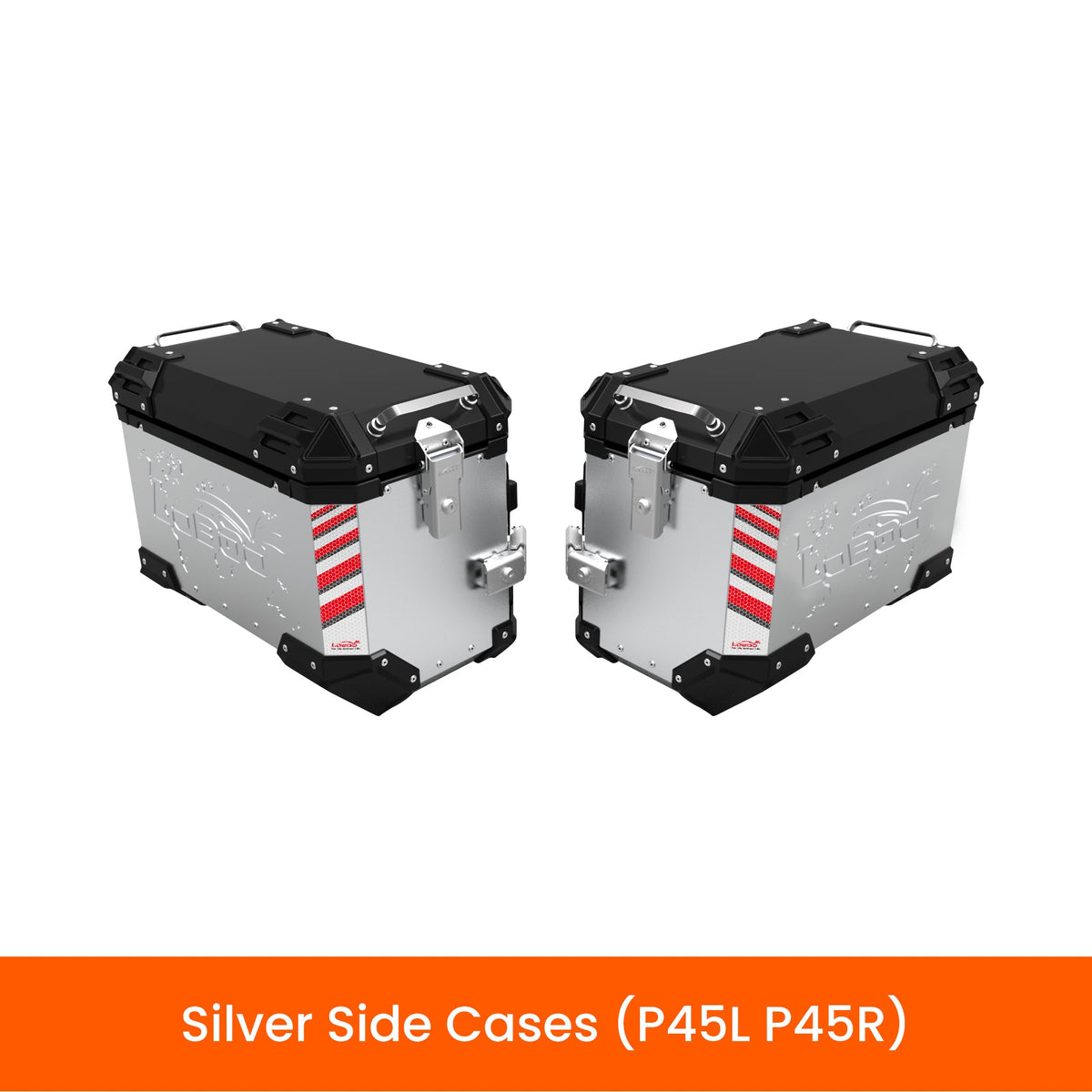 BMW R1300GS / R1300GS ADV / TRIUMPH TIGER 1200 Aluminum Case System | LOBOO PIKE TRACKER Series - LOBOO
