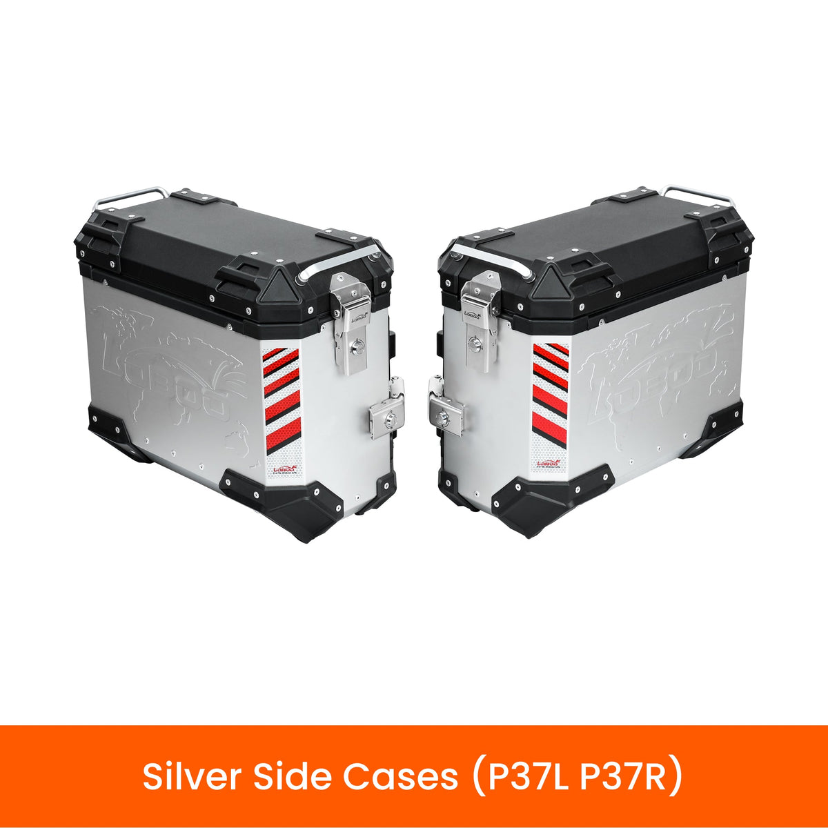 BMW R1300GS / R1300GS ADV / TRIUMPH TIGER 1200 Aluminum Case System | LOBOO PIKE TRACKER Series - LOBOO