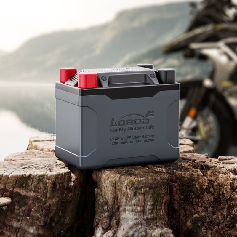 CL6E-U CL12F-U Motorcycle Safety Battery - LOBOO