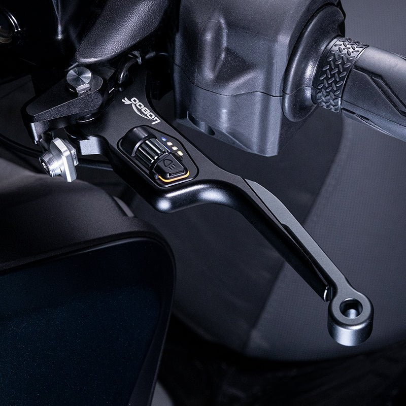 CLU862 Brake Lever With Integrated Light Switch - LOBOO