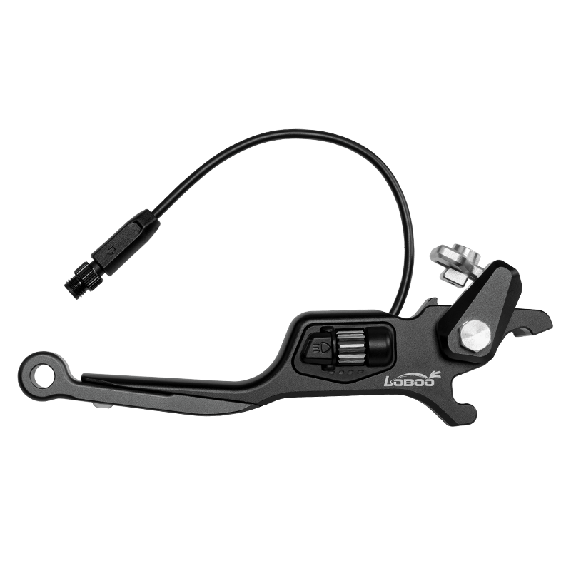 CLU862 Brake Lever With Integrated Light Switch - LOBOO