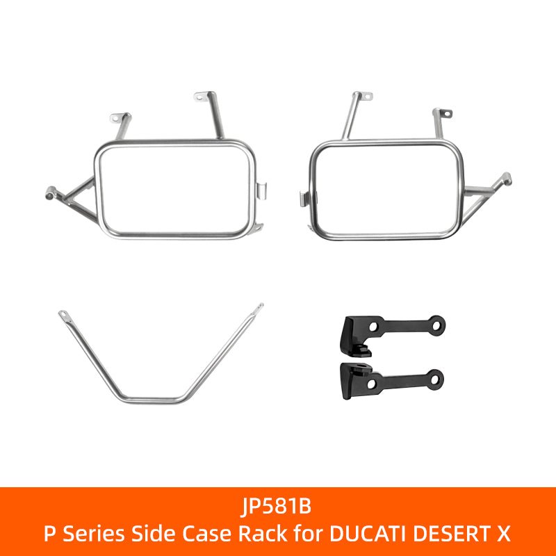 Ducati Desert X Side Case Rack | LOBOO JP581B PIKE TRACKER Series - LOBOO