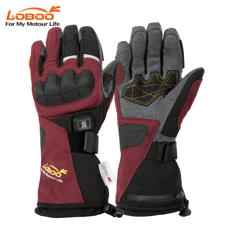 Electric Heated Riding Motorcycle Gloves - LOBOO