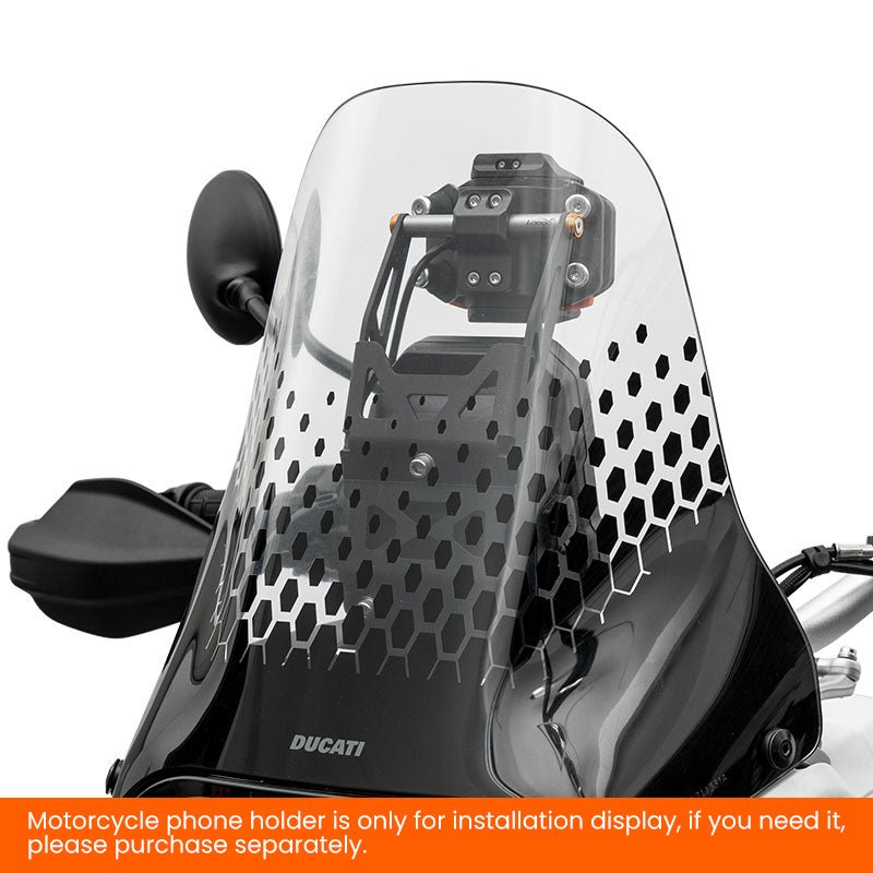 LOBOO GPS Mount for Ducati Desert X (2023+) | Anti-Rotation Bracket