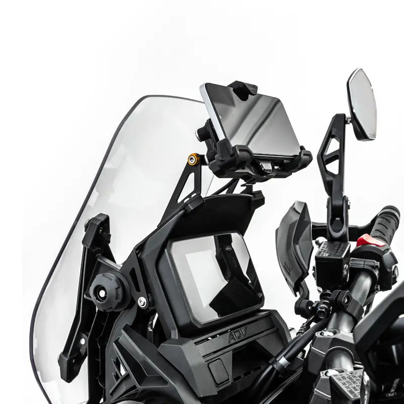 Honda ADV350 GPS Mount (2025+) | No - Drill Anti - Rotation Navigation Bar - LOBOO