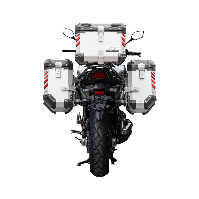 Honda NC750X Side Case Rack & Top Case Rack | LOBOO JP303BW | Fits P35L P35R BCB4040TBK & P45T P36T T36T C40T - LOBOO
