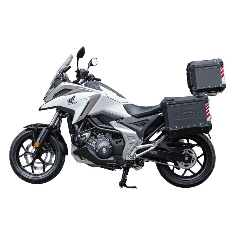 Honda NC750X Side Case Rack & Top Case Rack | LOBOO JP303BW | Fits P35L P35R BCB4040TBK & P45T P36T T36T C40T - LOBOO