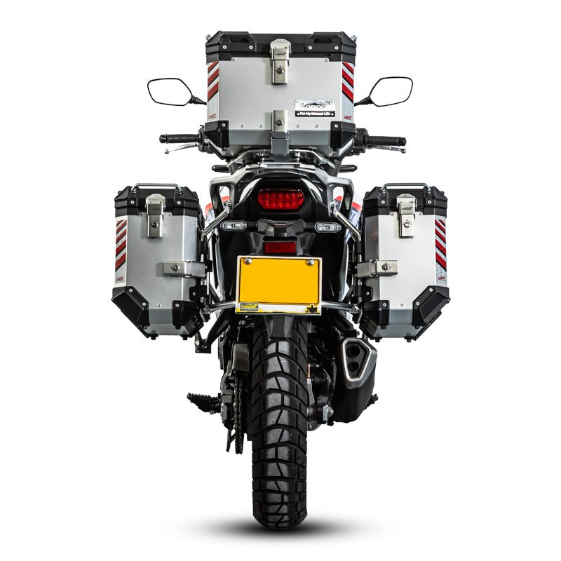 Honda XL750 Transalp Side Case Rack | LOBOO JP521B | Fits P35L-BK P35R-BK P35L-SL P35R-SL & Wanderer BCB4040TBK - LOBOO