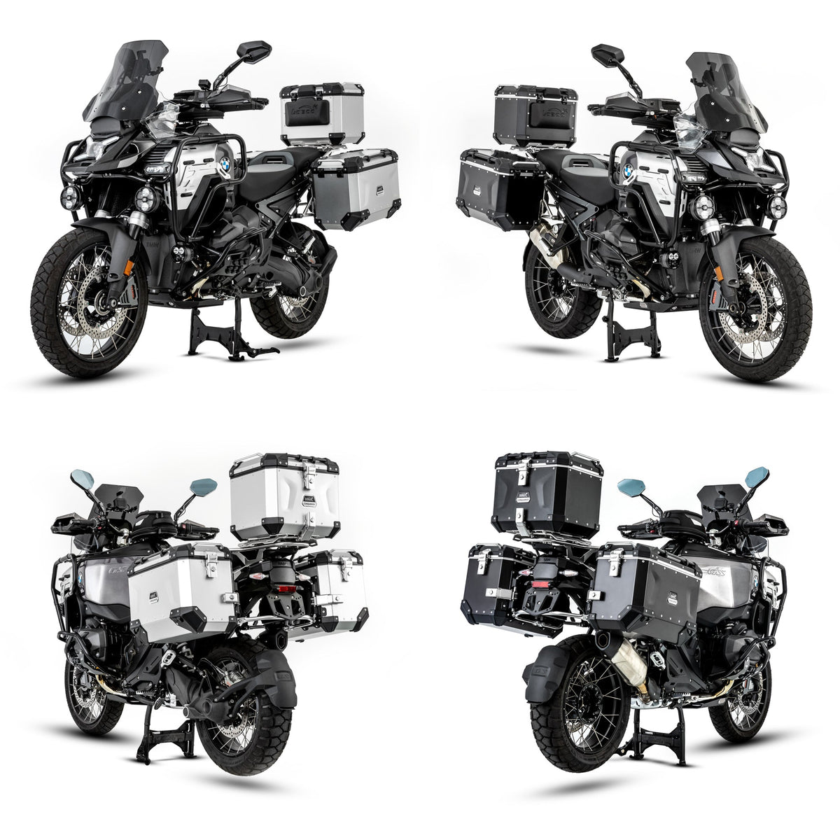 JP151B Side Case Rack for BMW R1300GS Adventure | Fits PIKE TRACKER & CONQUEROR Cases, WANDERER Waterproof Bags - LOBOO