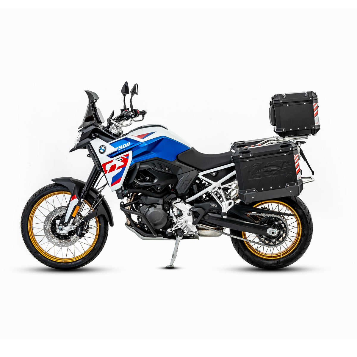 JPTC025W Top Case Mount for BMW F900GS | Fits PIKE TRACKER P36T / P45T, TIBET T36T, CONQUEROR C40T - LOBOO