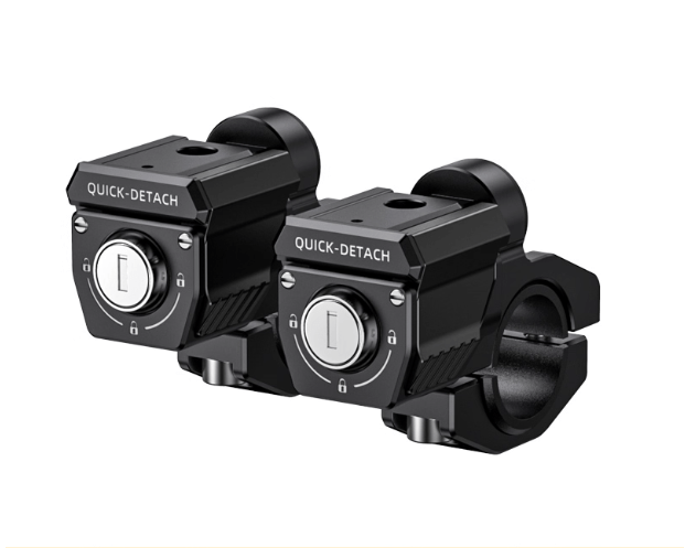 L11 Motorcycle Auxiliary Lights – 15000LM High/Low Beam with 3 Warning Modes, IP68 Waterproof, Intelligent Temp Control (Pair) - LOBOO