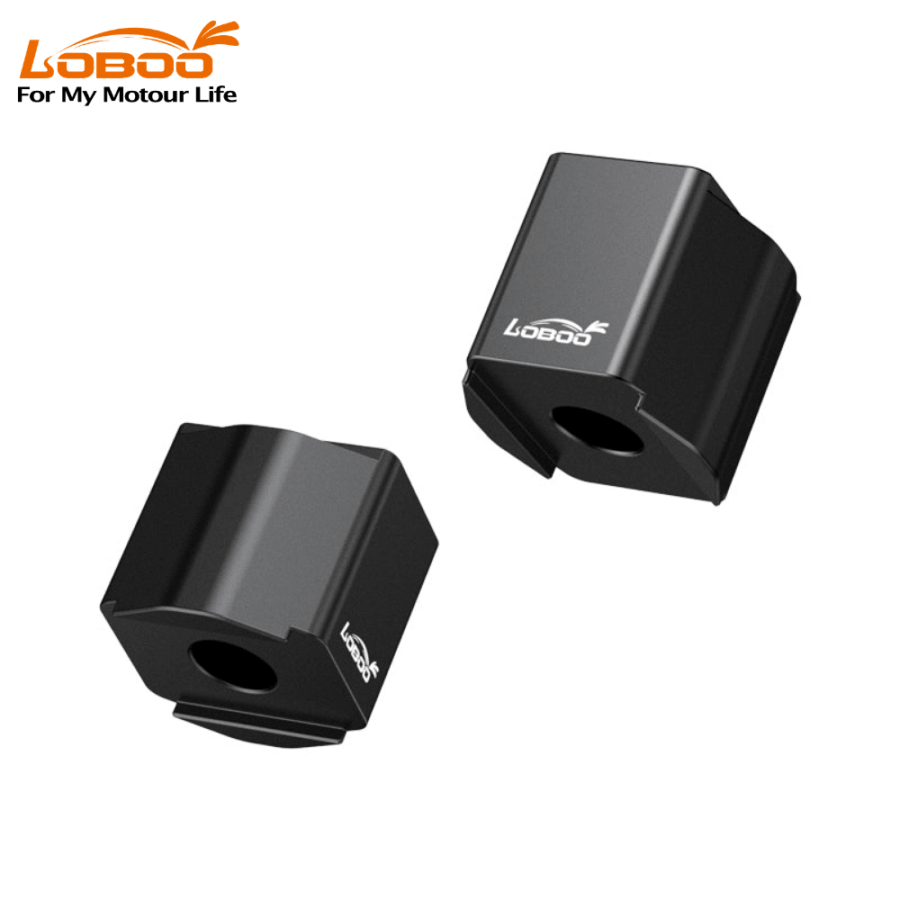LOBOO 19mm Handlebar Risers for KTM 390/790/890/1290 & Husqvarna Norden 901 | CNC Aluminum - LOBOO