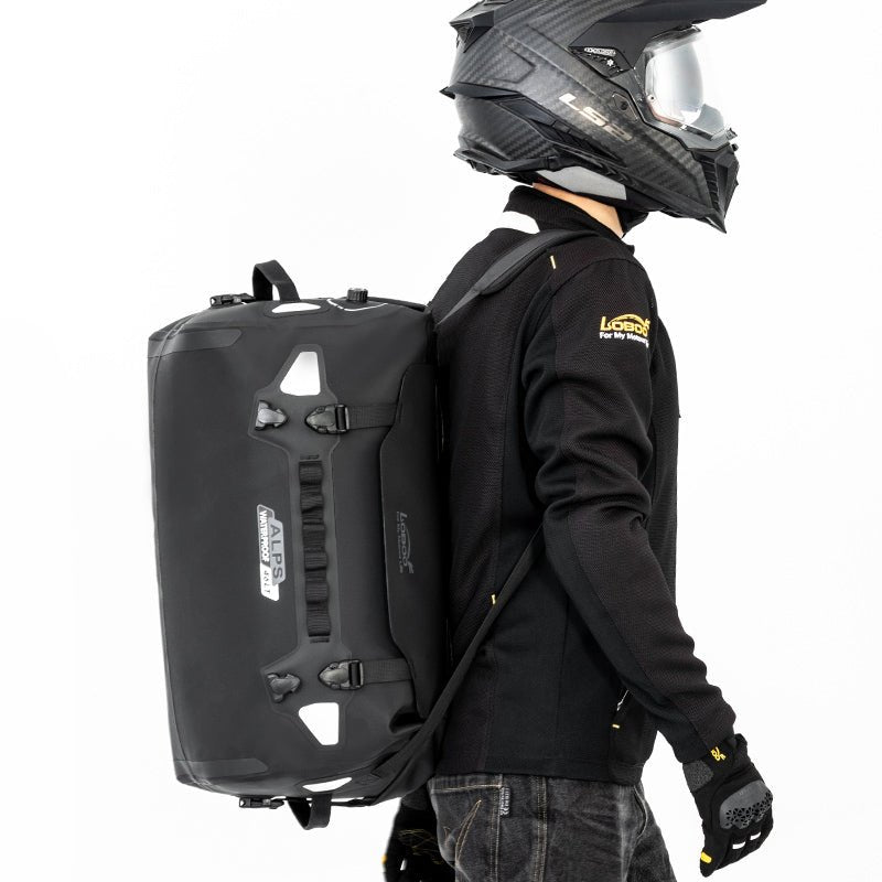 馬 LOBOO Alps 46L Waterproof Tail Bag | IPX7 TPU Motorcycle Dry Bag