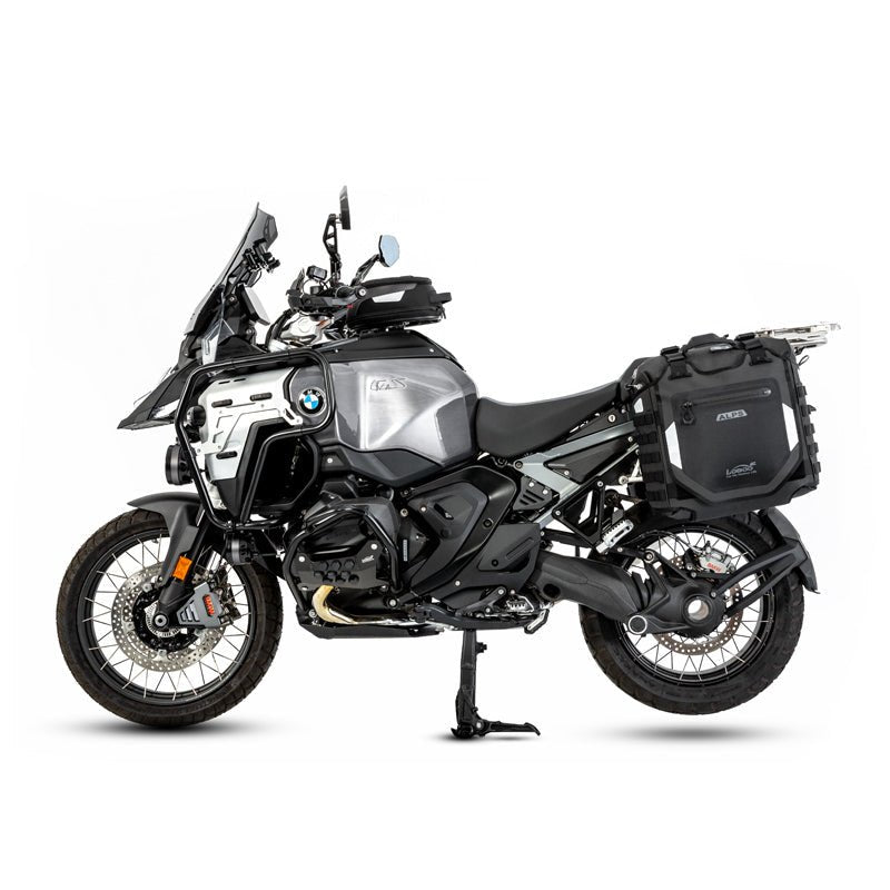 Alps インフレータブル バイクサイドバッグ – 防水TPU、300KG衝撃保護