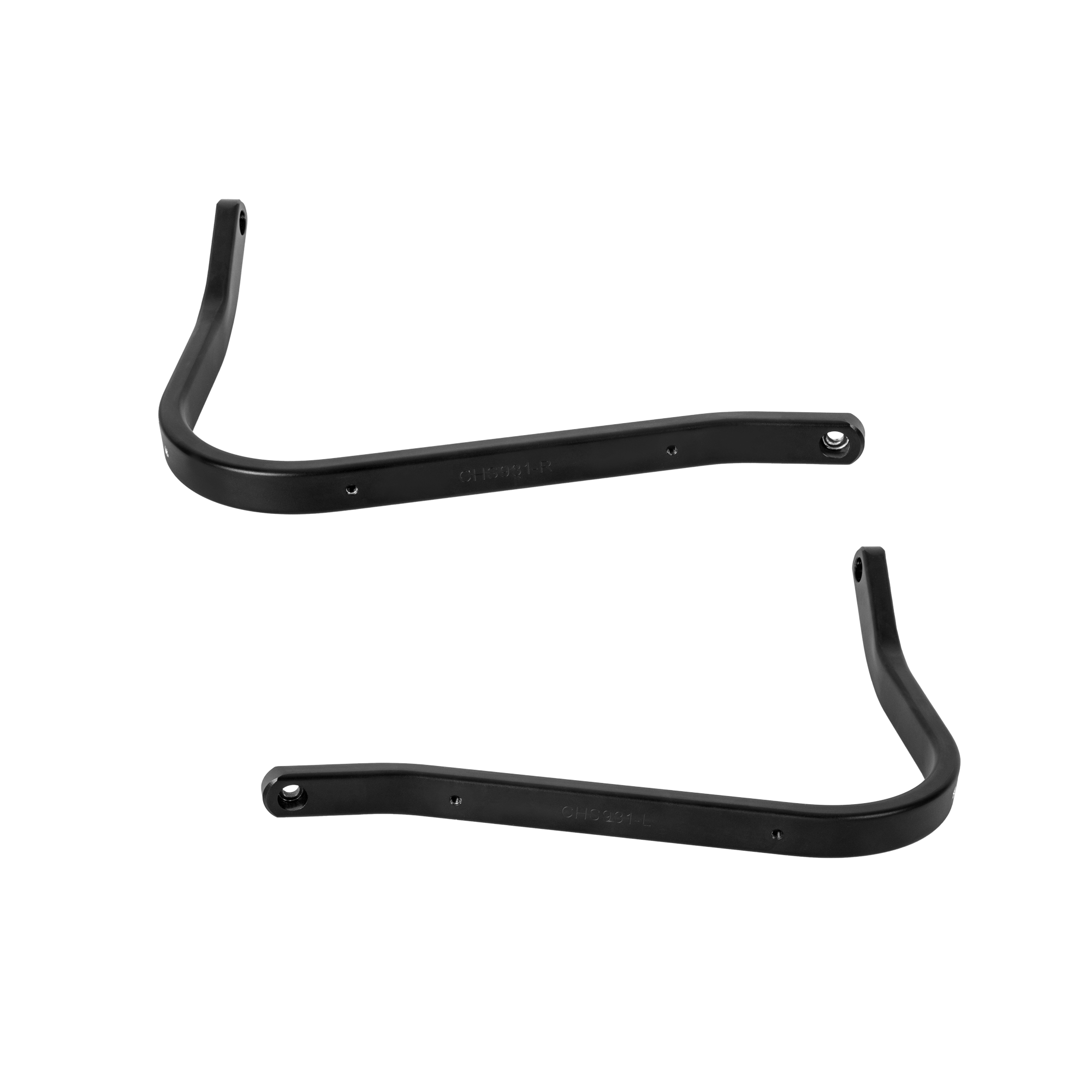 LOBOO Aluminum Handguard System for Triumph Scrambler 1200XE (2024+) | Adjustable Windshield & Impact Sliders - LOBOO