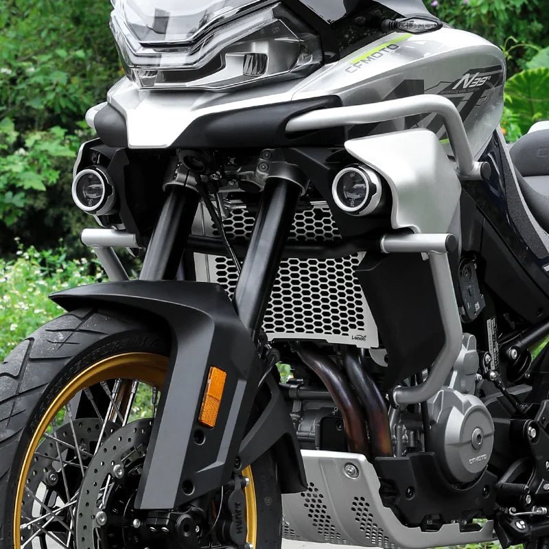 LOBOO Aluminum Radiator Guard Protector for CFMOTO 800MT (2021 - 2026) | Heavy - Duty Stone Guard & Cooling Optimized - LOBOO