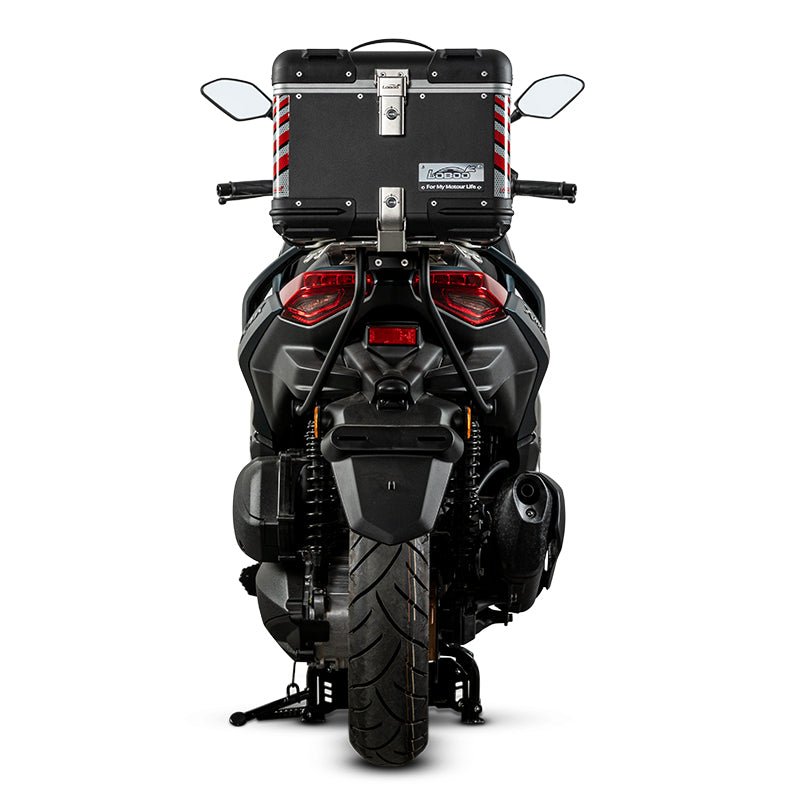 LOBOO Aluminum Top Case Set for Yamaha XMAX 300 (2021 - 2023+) | Pike Tracker & Tibet Series - LOBOO