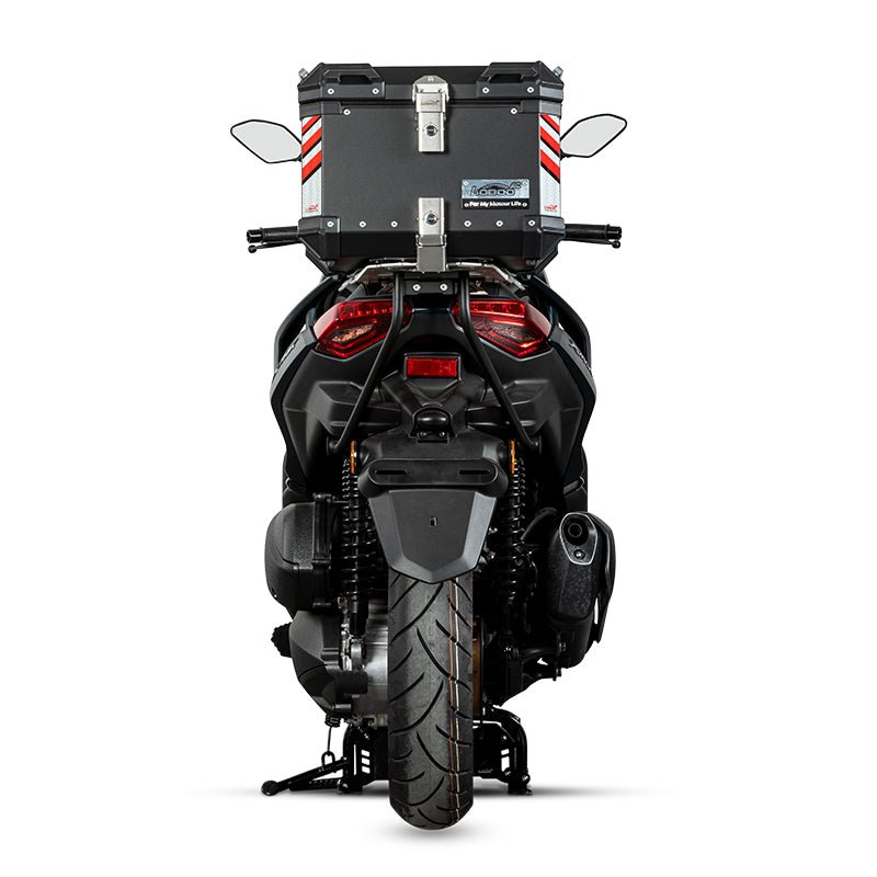 LOBOO Aluminum Top Case Set for Yamaha XMAX 300 (2021 - 2023+) | Pike Tracker & Tibet Series - LOBOO