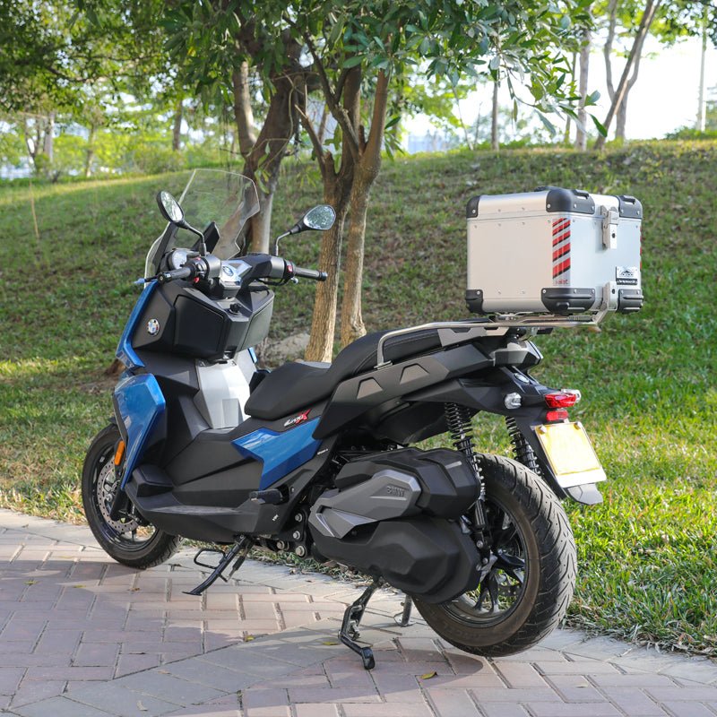 LOBOO Aluminum Top Case System for BMW C400X & C400GT (2018+) | Pike Tracker & Tibet Series - LOBOO