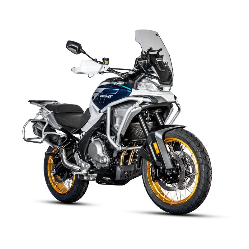 LOBOO Auxiliary Lower Crash Bar + Radiator Guard for CFMOTO 700MT (2024+) | Dual Protection Kit - LOBOO